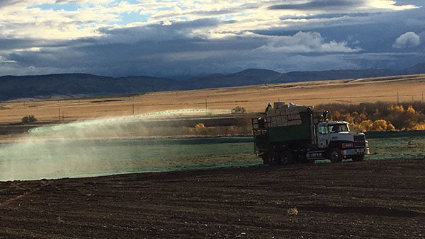 Hydroseeding Large Areas Of Ground Thumbnail