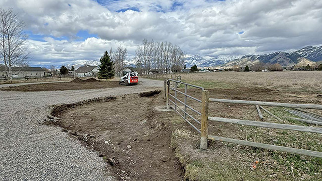 Before View Moving Dirt